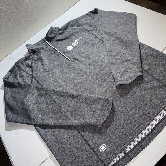 PlayStation Store 1/4 Zip Gray Sweater Endurance 2XL Long Sleeve - Picture 4 of 12